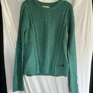 Green sweater